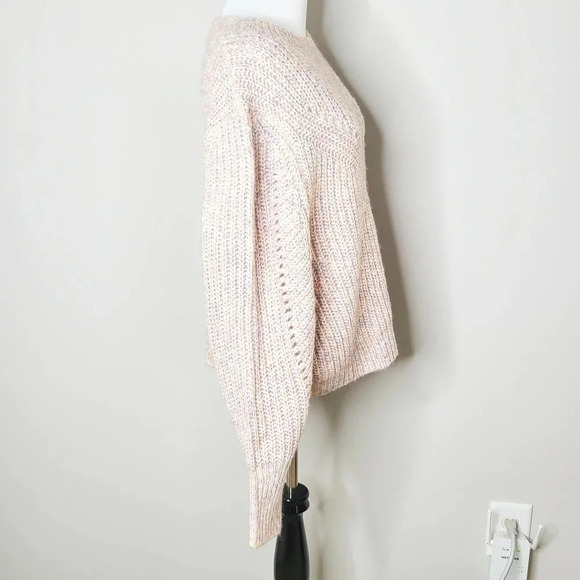 New Topshop Open Knit Pink Sweater 12 - Picture 3 of 6